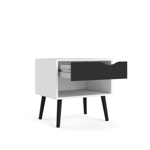 Meilleur prix gris table de chevet à tiroirs pour enfants moderne en bois pour l'école salon OEM service fournisseur Vietnam suivant votre marque - Product Image 2