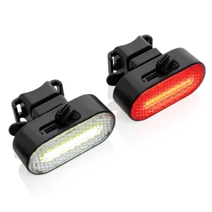 Juego de Luces para Bicicleta USB Lumino, Ecológicas, para Ciclismo Nocturno - Product Image 1