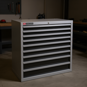 Armoire à outils industrielle robuste Facom avec 9 tiroirs, unité de qualité supérieure pour atelier et garage - Product Image 3