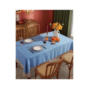 Juego de Manteles de Lino 100% de Primera Calidad, Personalizados, Impermeables, con Bordado, Diseño Lujoso y Bonito para Fiestas - Product Image 6