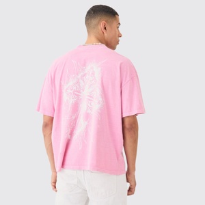 Nouveau T-shirt Homme Oversize en Coton à Col Rond Personnalisable, Qualité Supérieure, Écologique, Respirant et Séchage Rapide pour le Sport et le Fitness - Product Image 2