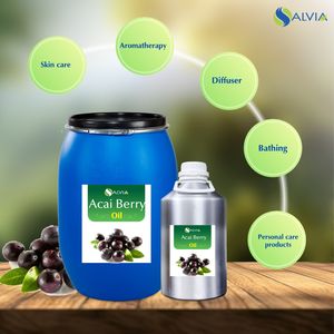 Huile de baies d'açai 100% pure et naturelle en gros en vrac prix le plus bas emballage personnalisé - Product Image 3