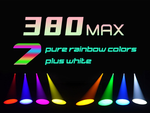 Kenya SW 380 Max Sharpy chùm rửa tại chỗ bsw di chuyển đầu ánh sáng sân khấu chuyên nghiệp Đèn chùm di chuyển đầu chiếu sáng 380W Sharpie - Product Image 5