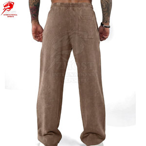 Pantalones de Estilo Urbano con Lavado Ácido, Corte Relajado, Servicio OEM, Fabricación con MOQ Bajo - Product Image 2
