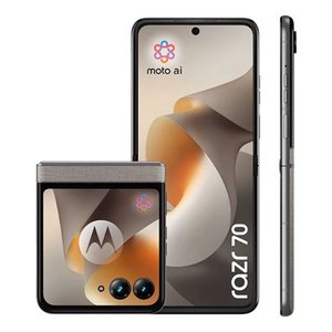Para Motorola RAZR 70 5G Smartphone Pantalla de 6.9" 144Hz 256GB 8GB RAM Batería de 4800mAh Color Pantone Hematite - Product Image 3