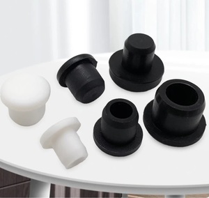 6.3mm High Quality Silicone <b>Rubber</b> Hole Caps T Type Plug <b>Stopper</b> Round End Gap Masking From Thailand - Product Image 6