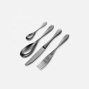 Couverts en argent de qualité supérieure avec poignée en argenterie design de luxe unique look moderne ensemble de couverts - Product Image 1