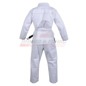 2025 Men's Comfortable Breathable Lightweight 100% Cotton Jiu-Jitsu Gi Uniform Wholesale Custom Logo for Training & Competition - Product Image 3