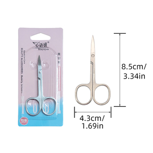 Ciseaux à ongles de beauté Offre Spéciale en acier inoxydable coupe cuticule en acier inoxydable ciseaux à ongles à cuticules en acier inoxydable poignée en forme de coeur - Product Image 5