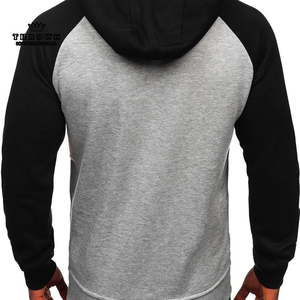 Sudadera con Capucha de Alta Calidad para Hombre, 100% Algodón, Ropa Casual de Invierno, Logotipo Personalizado Impreso, Tie-Dye, Forro Polar Sólido, Dobladillo Corto, Borde Crudo, Liso - Product Image 5