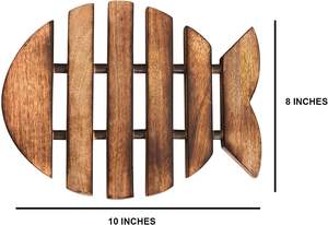 ขาตั้งสามขาทำจากไม้ขนาด10นิ้วสำหรับวางหม้อกระทะหม้อชาบ้านสมัยใหม่บ้านไร่ห้องครัว - Product Image 4