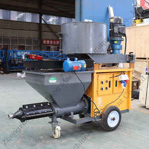 Máquina Automática para Enlucir Paredes con Cemento, Pulverizador de Mortero, Bomba de Yeso para Pulverizar Concreto, Nueva en Existencia - Product Image 1