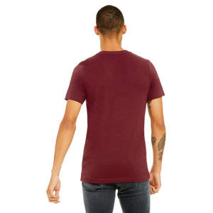 Airlume เสื้อยืดแขนสั้น CVC,แหวนปั่นผ้าฝ้าย52% โพลี32น้ำหนัก48% ออนซ์ - Product Image 3