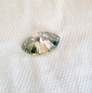 30,87 CT verde Marquesa forma Moissanite diamante VVS claridad 27*17 MM fabricación para colgante de Moissanite y joyería personalizada - Product Image 5