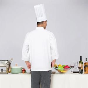 Kitchen Chef Jacket Women Baker Men Chef Jacket Work <strong>Wear</strong> Cooking Clothe Uniform for Men Restaurant Accessories Chef Coat - Product Image 3