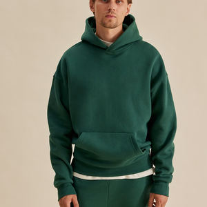 Tissu en molleton 100% coton de haute qualité, chemise araignée à manches longues, crochet, capuche, costume pour homme, style d'hiver, sweat à capuche gonflé - Product Image 3