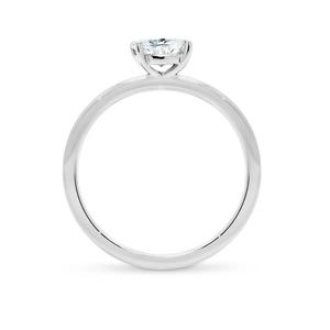 IGI Oval Lab Grown Diamond <b>Ring</b> <b>14K</b> <b>Gold</b> Lab Created Diamond <b>Ring</b> for Wedding and Engagement <b>Ring</b> or Band - Product Image 3