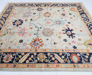 TAPIS NOEUD Luxueux Tapis Design Brodé Moderne Noué À La Main Tapis En Laine Et Soie De Bambou Toutes Les Tailles pour Le Salon, La Décoration Intérieure - Product Image 3