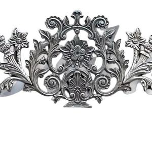 Barandilla de Hierro Fundido Moderna y Elegante de Balaji Metals, Acabado Liso y Brillante en Gris Natural, 5 Años de Garantía, para Balcón y Escalera - Product Image 1