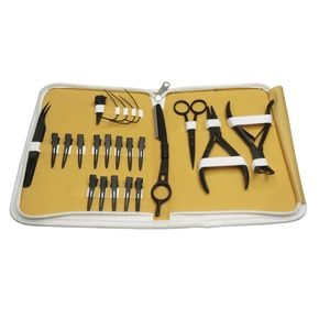 Kit Profesional de Extensiones de Cabello, Juego Completo para Extensiones con Clip, Adhesivas y de Microperlas, Herramientas para Salón - Product Image 5