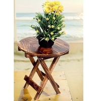 Tabouret de Bar en Bois de Style Antique à Usage Spécial Tabouret de Cuisine Acacia et Bois de Plage Fait à la Main avec Haute Qualité et Finition pour Thé Café