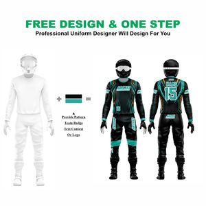 Kit de moto MTB AVT imprimé par sublimation pour hommes et femmes de qualité luxueuse Design élégant sérigraphie en silicone combinaison de course MX - Product Image 2