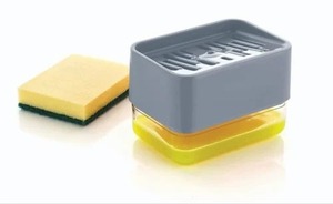 ANAX 300ml Plastic Soap <b>Dispenser</b> for Dishwash & Handwash Glossy Finish Rectangular Multi-Color <b>Pump</b> Bottle - Product Image 3