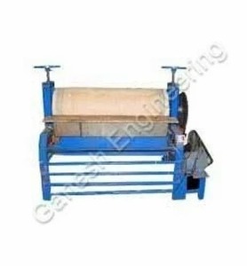 Máquina de prensa de rollo de Sari industrial, equipo de pulido textil semiautomático para acabado de tela Sari, Unidad de acero suave de 60 pulgadas - Product Image 2