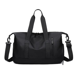 กระเป๋าเดินทางน้ำหนักเบาใส่ได้ทั้งชายและหญิง, กระเป๋าสะพายพาดลำตัวแบบพกพาความจุขนาดใหญ่ดีไซน์ทันสมัยเสื้อผ้าเรียบง่าย1ชิ้น - Product Image 6