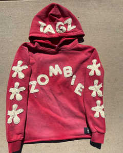 Fabricante Zipper Up Unisex Hoodie Jacket 500GSM French Terry Monkey Washed Sudaderas Distressed Sun Faded Hoodies - Product Image 3