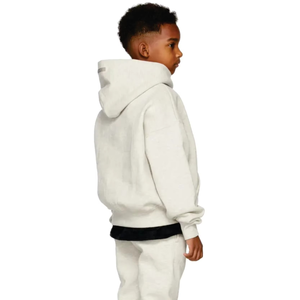 Active Wear Design Survêtement décontracté pour enfants Pull à capuche Couleur unie Tenue unie Séchage rapide Respirant et confortable - Product Image 3