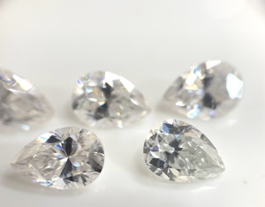 E-f Blanc Couleur 3x5mm Moissanite poire Vs Pureté-lâche e-f blanc couleur moissanite - Product Image 3