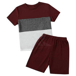 Chemise et short décontractés pour homme de qualité supérieure, légers, 100% coton, séchage rapide, respirant, collection été, vente en gros - Product Image 1