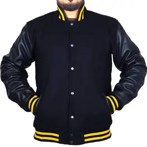American Style Men Varsity Jackets With All Size Available Most Selling Cotton Wool Made Varsity Jackets