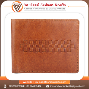Cartera de cuero nueva al por mayor para hombre con tarjetero, cartera para caballero de la India, calidad de exportación, compre al mejor precio, duradera - Product Image 6