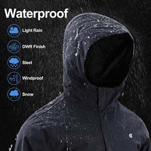 Chaquetas Para Hombre hommes vestes Sports de plein air coupe-vent imperméable mode Softshell Zip up manteau tactique veste pour hommes - Product Image 3