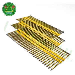 Clous d'encadrement en bande plastique de 21 degrés 4000 pièces 3 ''x 0.131 pour projets d'encadrement avec revêtement jaune à tige lisse pour clous de pistolet - Product Image 4