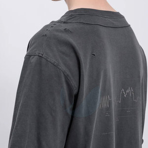 เสื้อยืดแขนยาวสองชั้น น้ำหนักเบา สวมใส่สบาย สำหรับผู้ชาย ขายออนไลน์ - Product Image 5