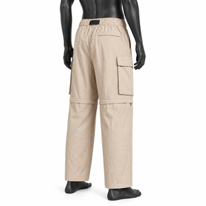 Pantalon cargo tactique léger pour hommes, pantalon de randonnée 2 en 1 détachable avec fermeture éclair, pantalon utilitaire multi-poches à séchage rapide pour l'extérieur - Product Image 5