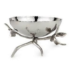Unique Best Fancy Designer <b>Serving</b> <b>Bowl</b> Kitchenware & Dining Tabletop Decoration <b>Serving</b> <b>Bowl</b> Golden Leaf Top of the <b>Bowl</b> - Product Image 3