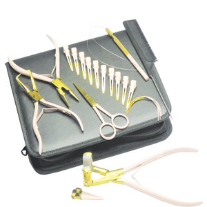 Kit d'outils d'extension de cheveux en gros d'usine outils pour salon de coiffure de qualité professionnelle - Product Image 3