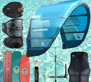 Cometa Cabrinha Switchblade de 12 m Azul, la Mejor Oferta para Kiteboarding y Kitesurfing - Product Image 1