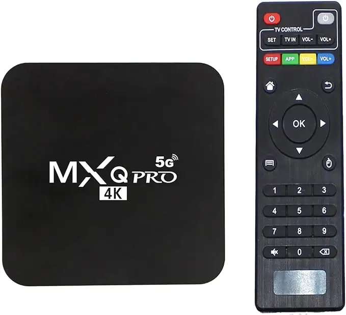 Hoge Kwaliteit M X Q Pro 5G Android 13.1 Tv Box 2024 Opgewaardeerde Ram 2Gb Rom 16Gb Android Smart Box Te Koop
