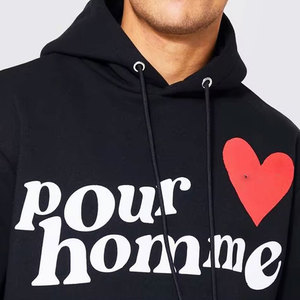 2025 entrenamiento de invierno personalizado Jogging bordado polar chándales Regular Fit algodón Cargo sudor hombres sudaderas con capucha - Product Image 4