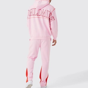 Survêtement en molleton de coton unisexe personnalisé OEM, lavage à l'acide, 3D pour logo, jogging décontracté, streetwear, vêtements de sport d'hiver - Product Image 5