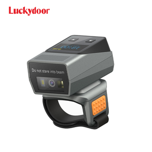 2025 Tendances Nouvelles Technologies Mini Smart Ring Barcode Scanner Finger Wearable Bar Code <span class=keywords><strong>Qrcode</strong></span> Scan Reader Avec Bluetooth - Product Image 1