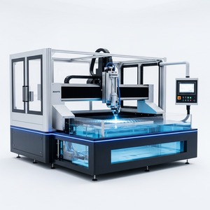 Machine à jet d'eau 3D à vente rapide, découpeuse industrielle CNC, pompe, moteur, refroidissement par eau, durable, haute précision, efficace, bord lisse - Product Image 6