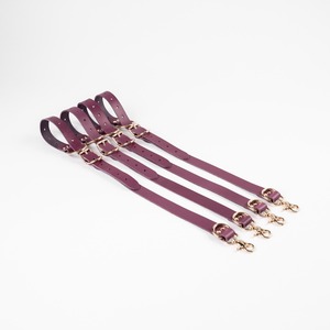 Options de poignets pour repose-pieds de lit en cuir de vachette et matériel solide Idéal pour les BDSM-0130 de cheville et de poignet de lit - Product Image 4