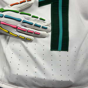 Uniforme de fútbol americano personalizado recién llegado, uniforme de fútbol personalizado de sarga de silicona Spandex, uniforme de fútbol personalizado sublimado OEM - Product Image 3