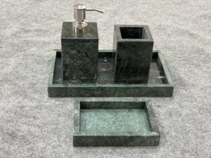 Juego de Accesorios de Baño de Mármol Impermeable Moderno y de Lujo Ligero de Cuatro Piezas al por Mayor con Color y Tamaño Personalizados - Product Image 6